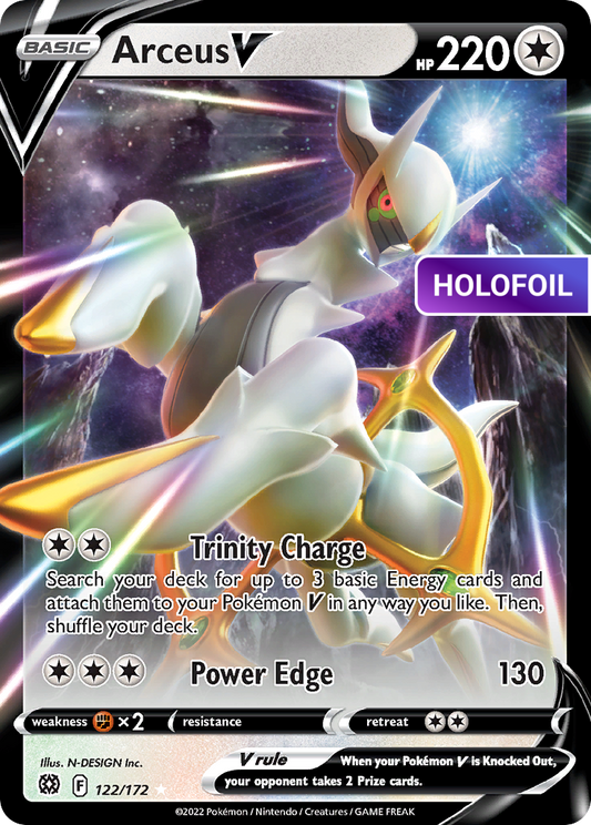 Arceus V (BRS) #122 [EN/H]