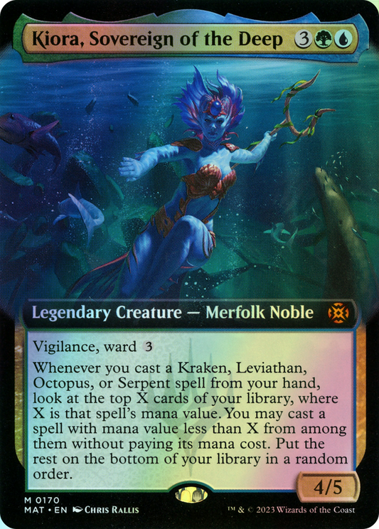 Kiora, Sovereign of the Deep (MAT) #170 [EN/F]