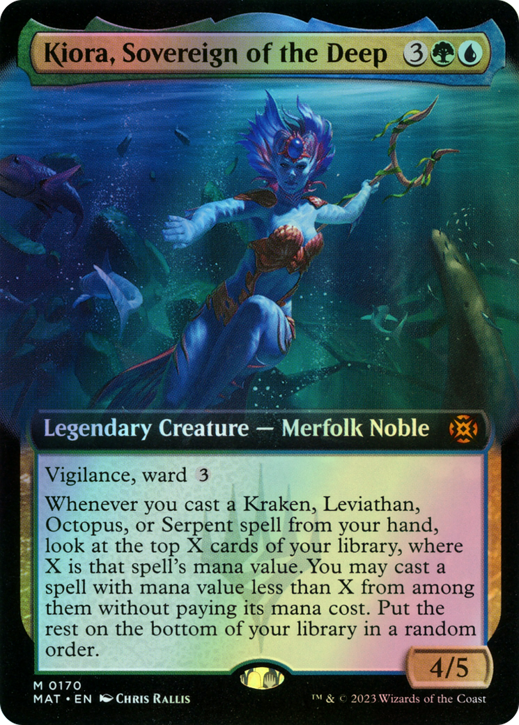 Kiora, Sovereign of the Deep (MAT) #170 [EN/F]