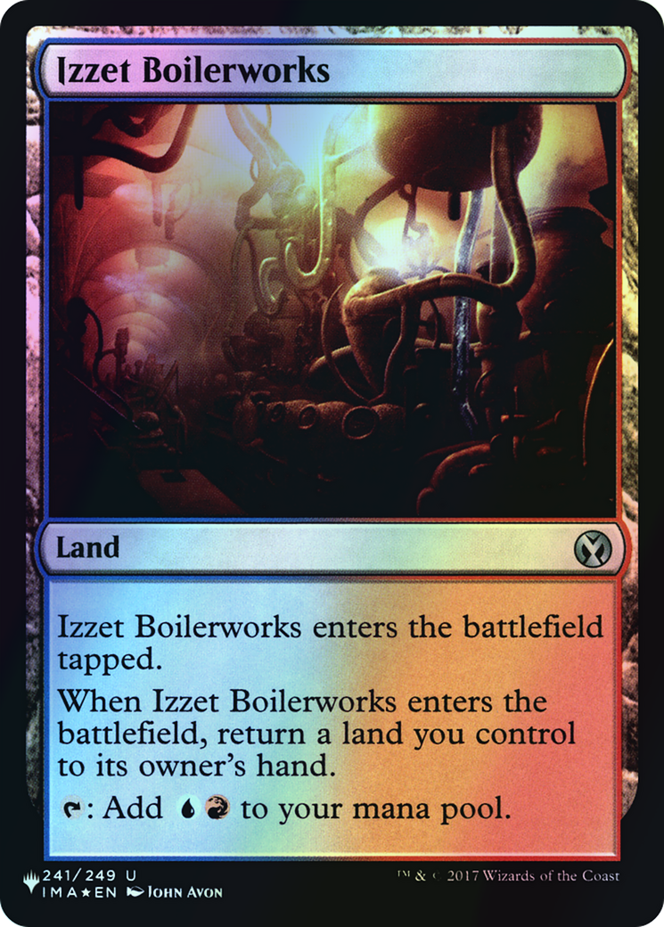 Izzet Boilerworks (PLST) #IMA-241 [EN/F] s/o