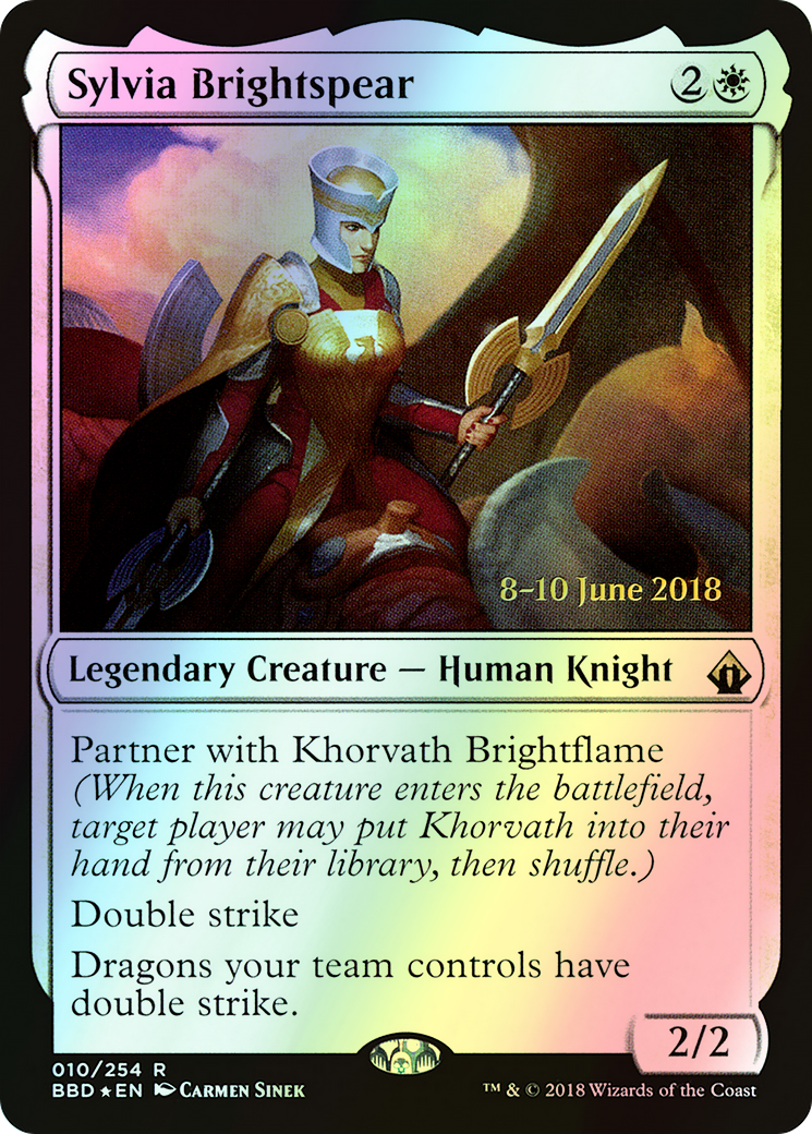 Sylvia Brightspear (PBBD) #10s [EN/F]