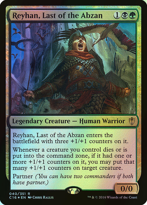 Reyhan, Last of the Abzan (C16) #40 [EN/F]