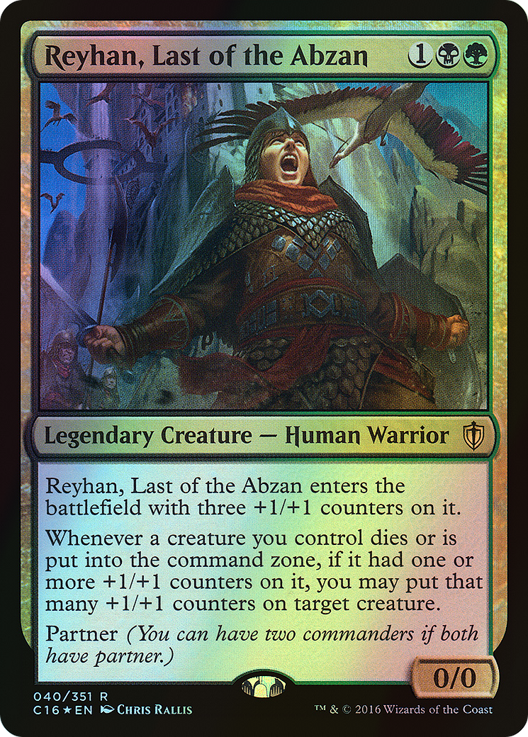 Reyhan, Last of the Abzan (C16) #40 [EN/F] s/o