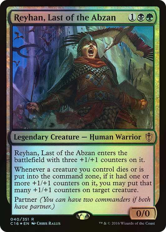 Reyhan, Last of the Abzan (C16) #40 [EN/F] s/o