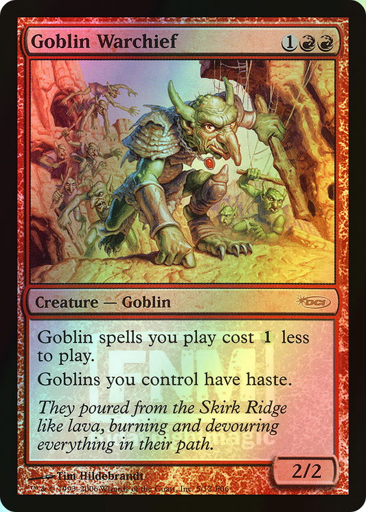 Goblin Warchief (F06) #5 [EN/F]