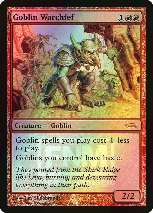 Goblin Warchief (F06) #5 [EN/F]