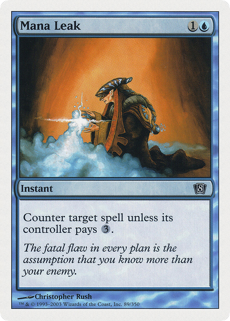 Mana Leak (8ED) #89 [EN/N] s/o