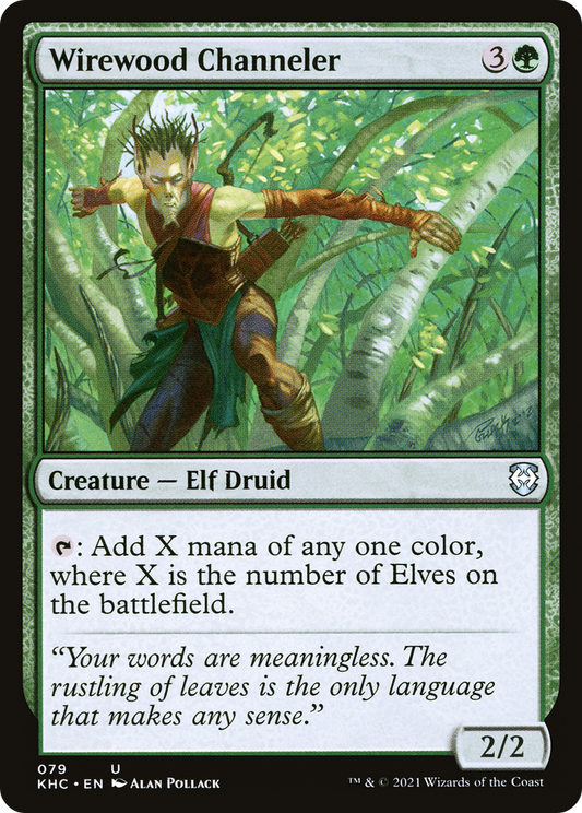Wirewood Channeler (KHC) #79 [EN/N] s/o