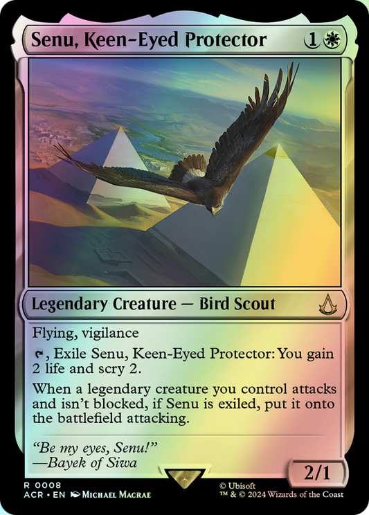 Senu, Keen-Eyed Protector (ACR) #8 [EN/F] s/o
