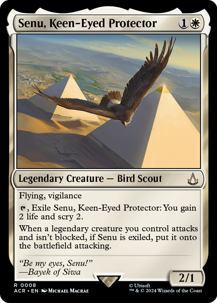Senu, Keen-Eyed Protector (ACR) #8 [EN/N]