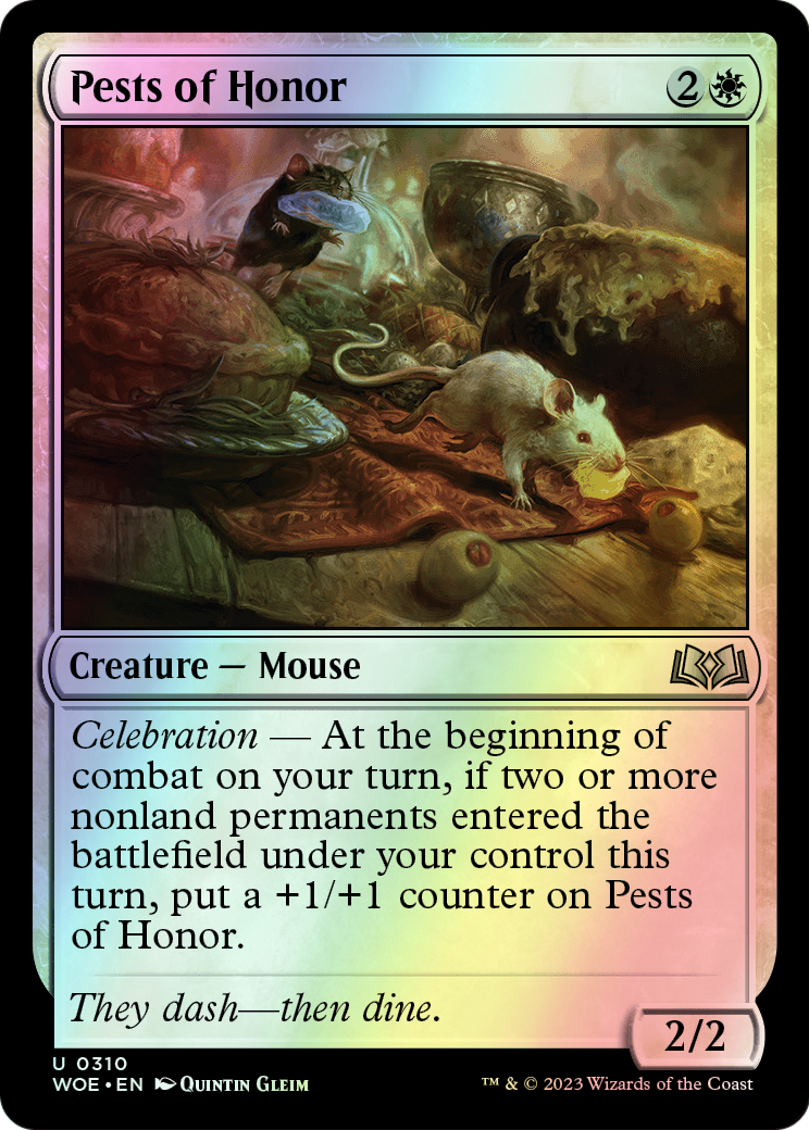 Pests of Honor (WOE) #310 [EN/F] s/o