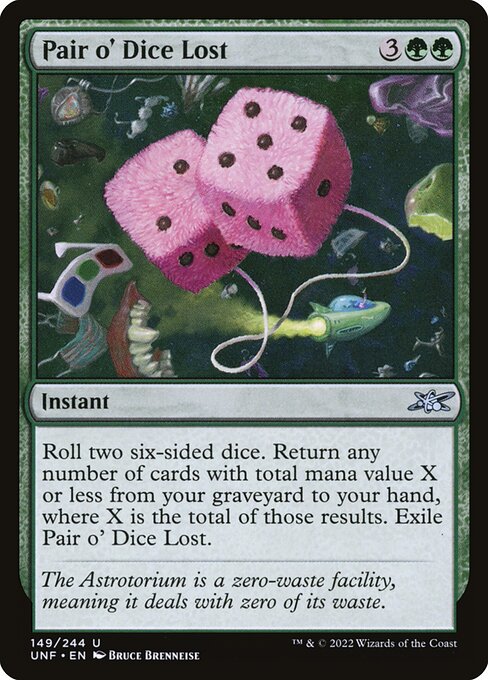 Pair o' Dice Lost (UNF) #149 [EN/N]