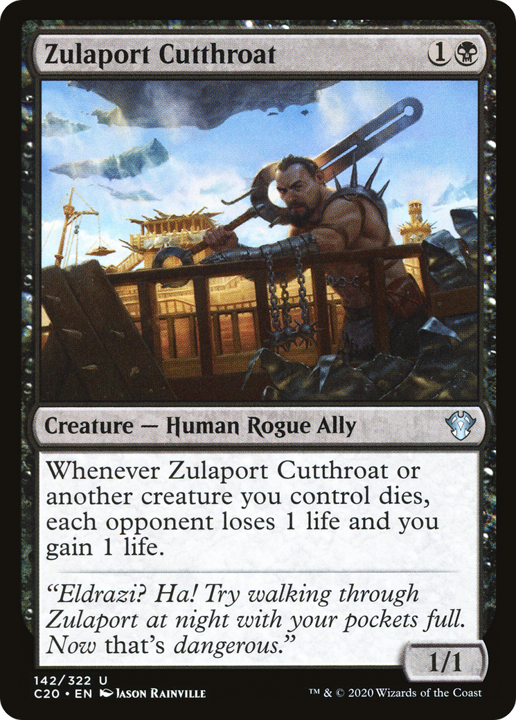 Zulaport Cutthroat (C20) #142 [EN/N]