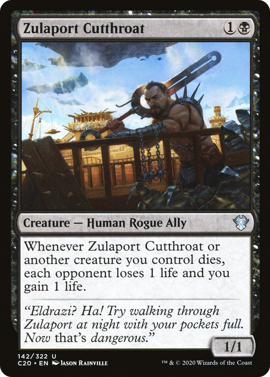 Zulaport Cutthroat (C20) #142 [EN/N]