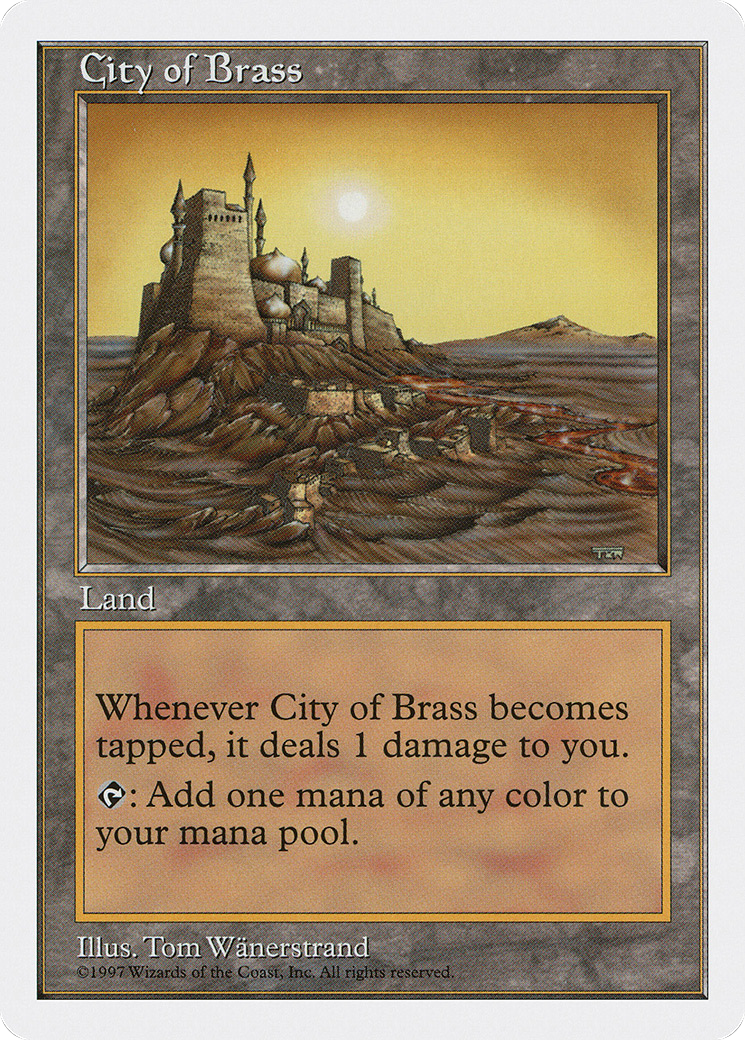 City of Brass (5ED) #413 [EN/N] s/o