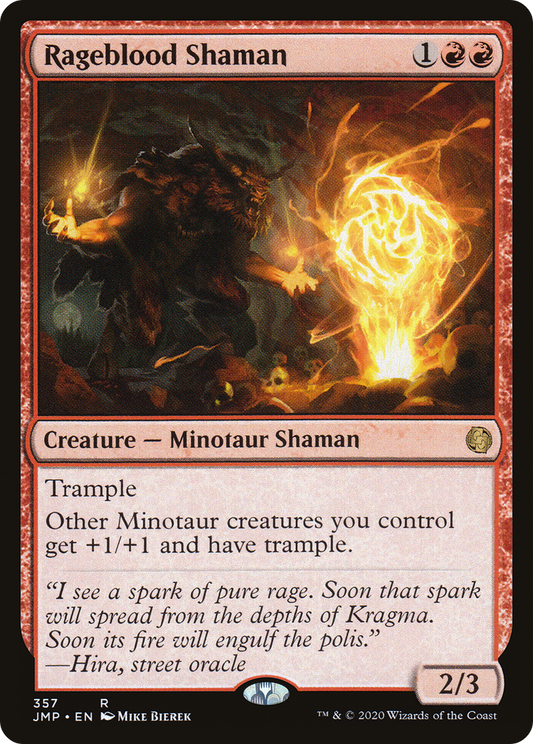 Rageblood Shaman (JMP) #357 [EN/N] s/o