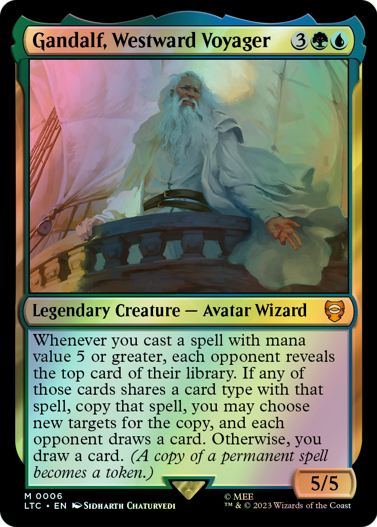 Gandalf, Westward Voyager (LTC) #6 [EN/F] s/o