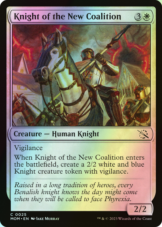Knight of the New Coalition (MOM) #25 [EN/F]