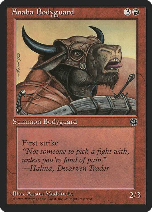 Anaba Bodyguard (HML) #66b [EN/N]