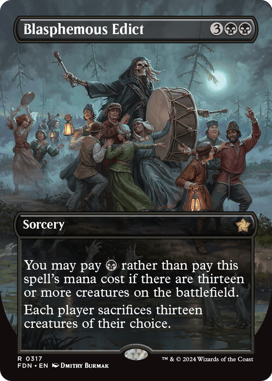 Blasphemous Edict (FDN) #317 [EN/N]