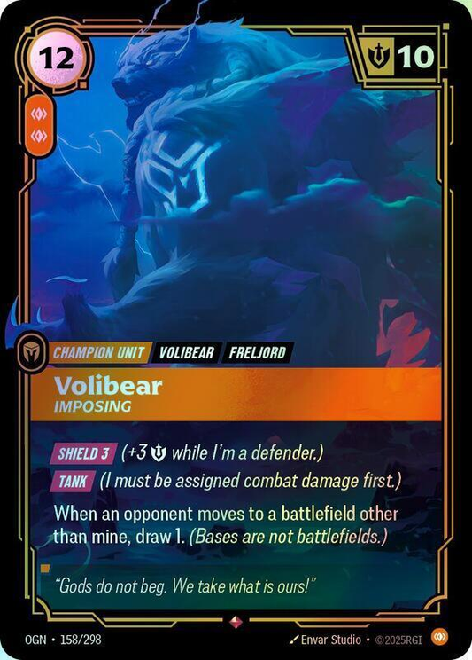 Volibear - Imposing (OGN) #158 [EN/F] s/o