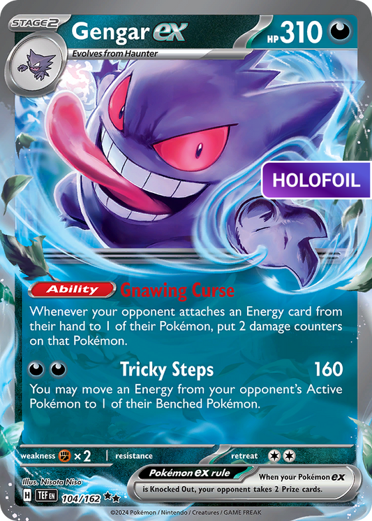 Gengar ex (TEF) #104 [EN/H]