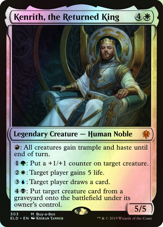 Kenrith, the Returned King (ELD) #303 [EN/F]