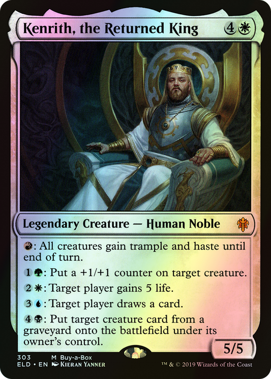 Kenrith, the Returned King (ELD) #303 [EN/F]