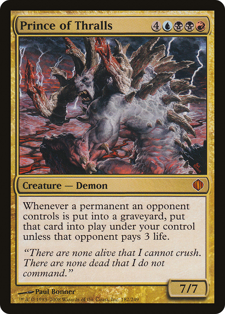 Prince of Thralls (ALA) #182 [EN/N]