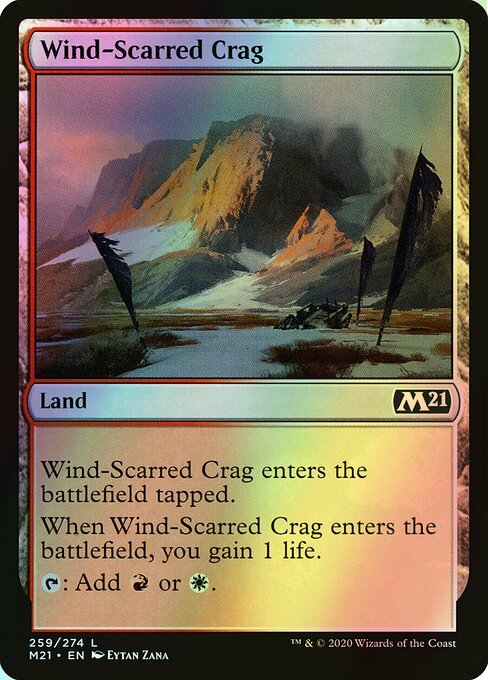 Wind-Scarred Crag (M21) #259 [EN/F] s/o