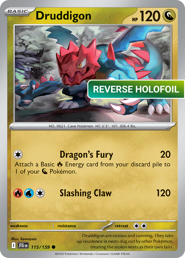 Druddigon (JTG) #115 [EN/R]