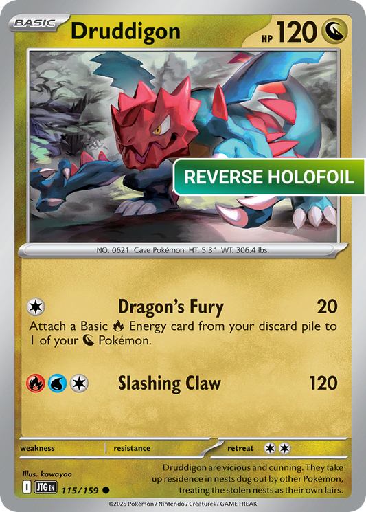 Druddigon (JTG) #115 [EN/R]
