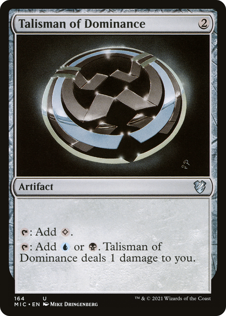 Talisman of Dominance (MIC) #164 [EN/N] s/o
