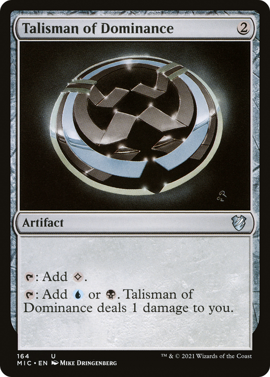 Talisman of Dominance (MIC) #164 [EN/N] s/o