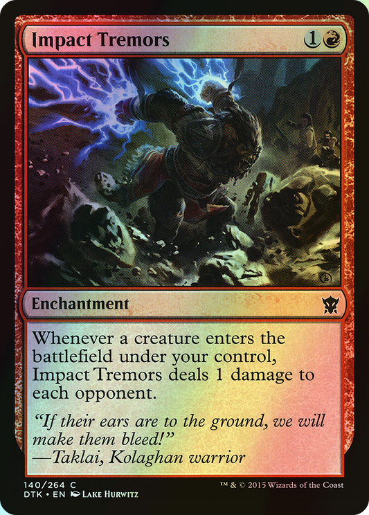 Impact Tremors (DTK) #140 [EN/F]