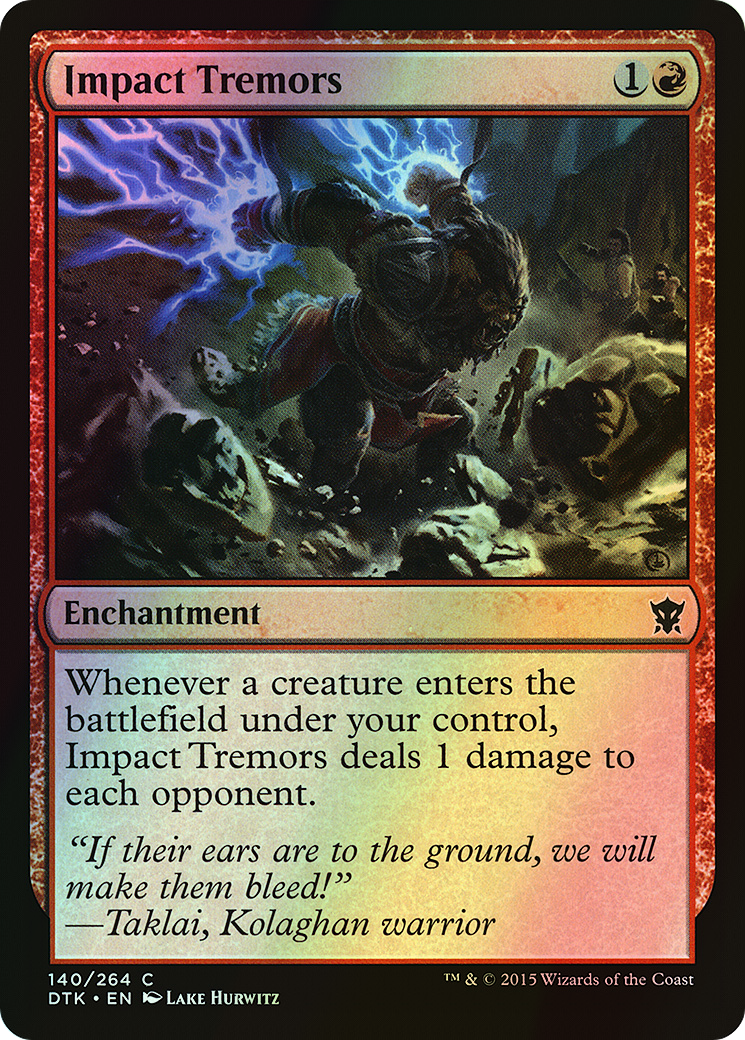 Impact Tremors (DTK) #140 [EN/F]