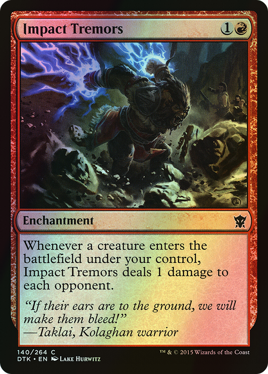 Impact Tremors (DTK) #140 [EN/F]