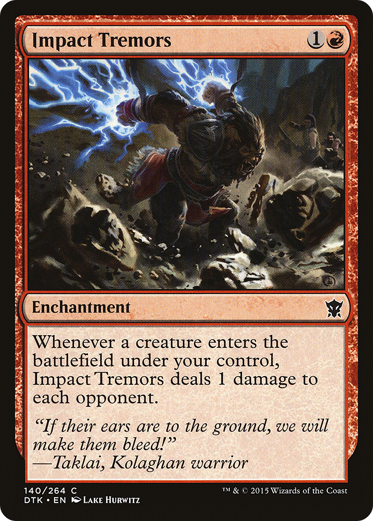 Impact Tremors (DTK) #140 [EN/N]
