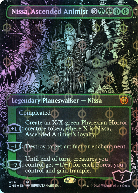 Nissa, Ascended Animist (ONE) #454 [EN/F] s/o
