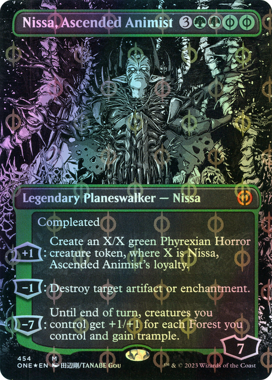 Nissa, Ascended Animist (ONE) #454 [EN/F] s/o