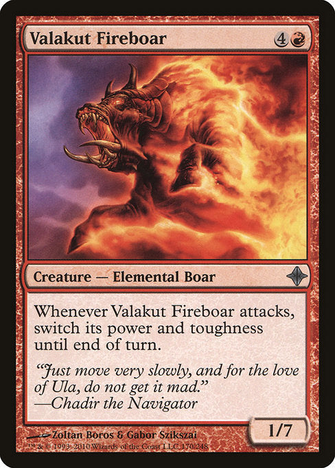 Valakut Fireboar (ROE) #170 [EN/N]
