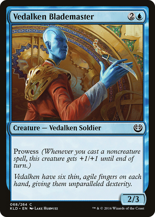 Vedalken Blademaster (KLD) #68 [EN/N]