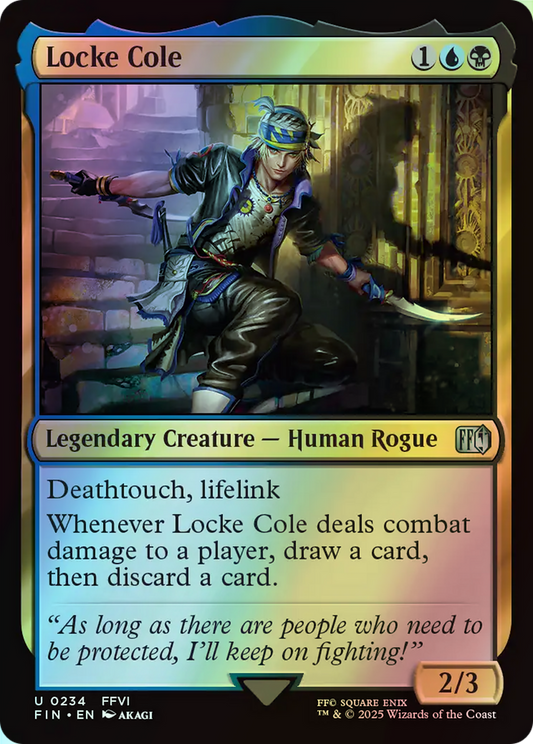Locke Cole (FIN) #234 [EN/F] s/o
