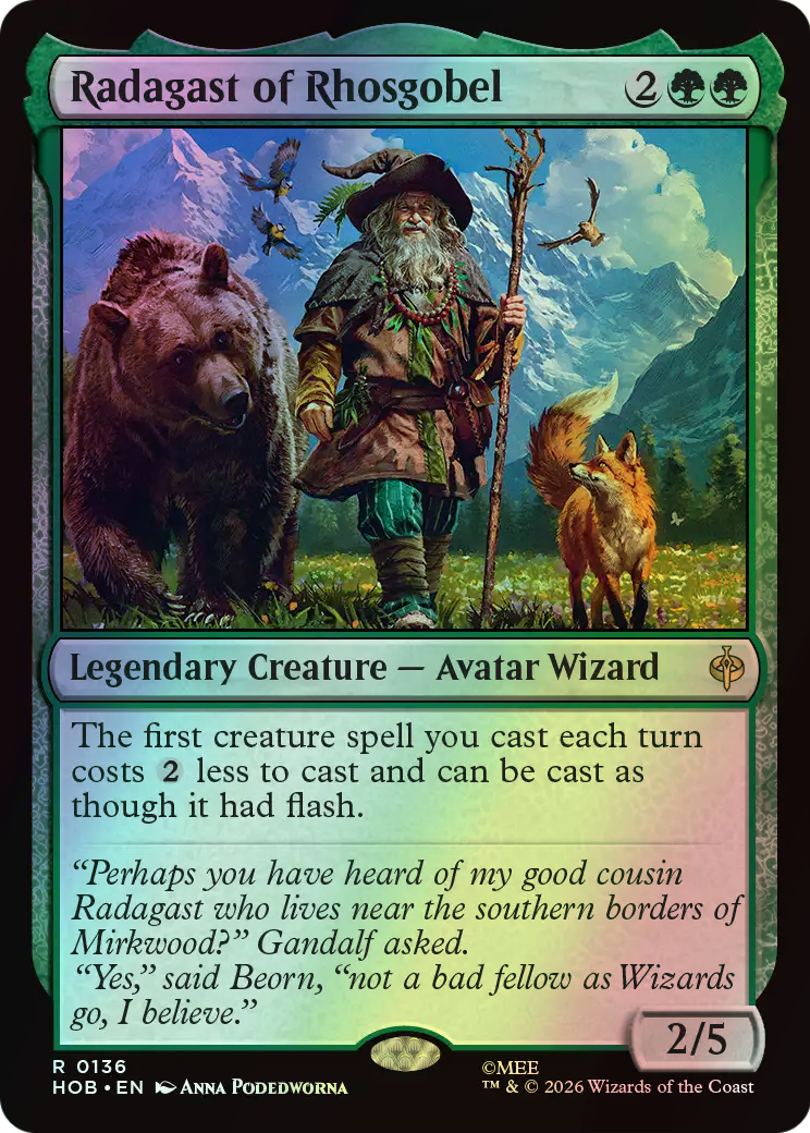 Radagast of Rhosgobel (HOB) #136 [EN/F]