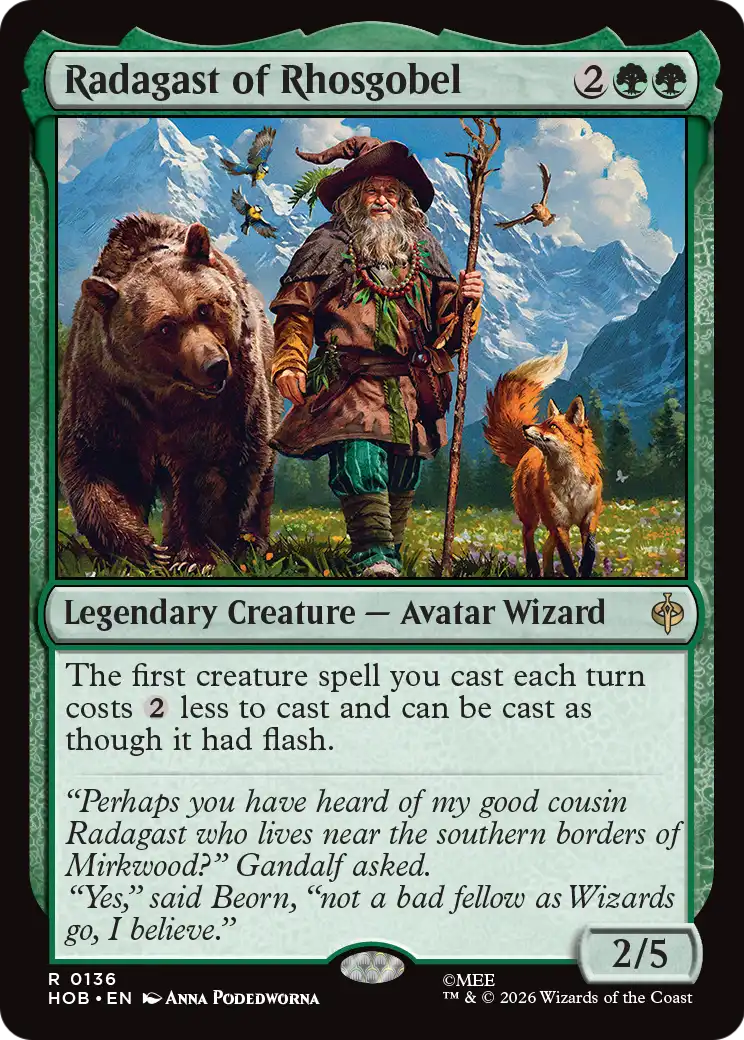 Radagast of Rhosgobel (HOB) #136 [EN/N]