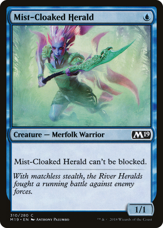 Mist-Cloaked Herald (M19) #310 [EN/N]