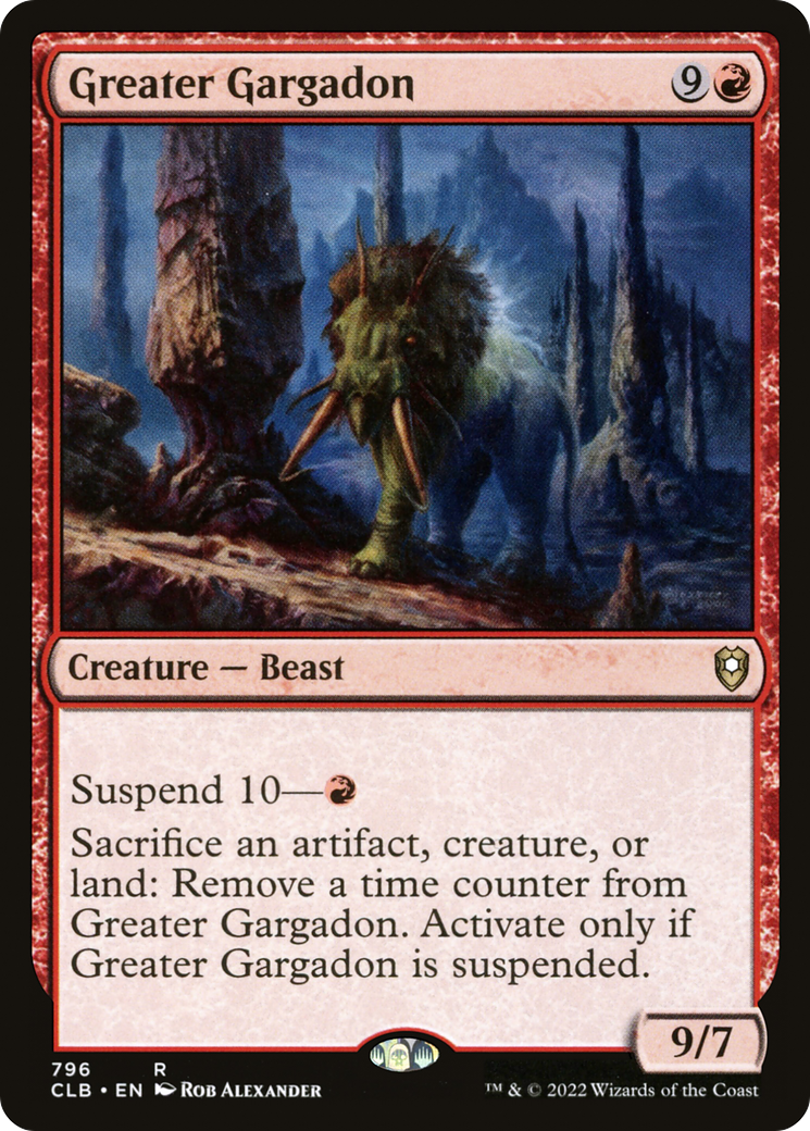 Greater Gargadon (CLB) #796 [EN/N]