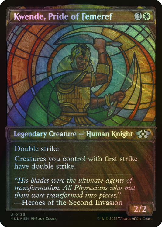 Kwende, Pride of Femeref - Halo Foil (MUL) #135 [EN/F]