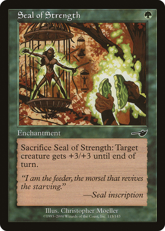 Seal of Strength (NEM) #115 [EN/N] s/o