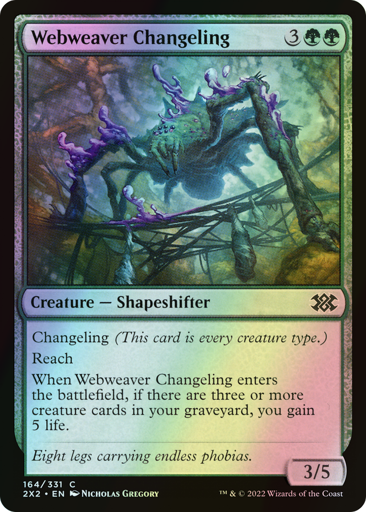 Webweaver Changeling (2X2) #164 [EN/F] s/o